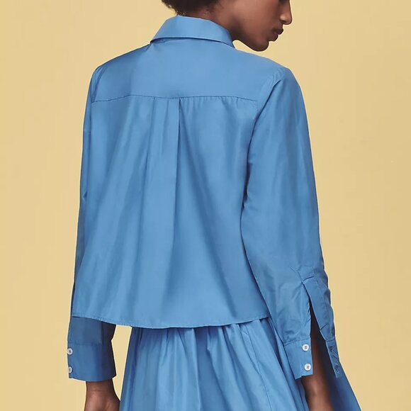 By Anthropologie Long-Sleeve Buttondown Blouse - Picture 4 of 4